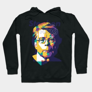 Stephen King WPAP style portrait #2 Hoodie